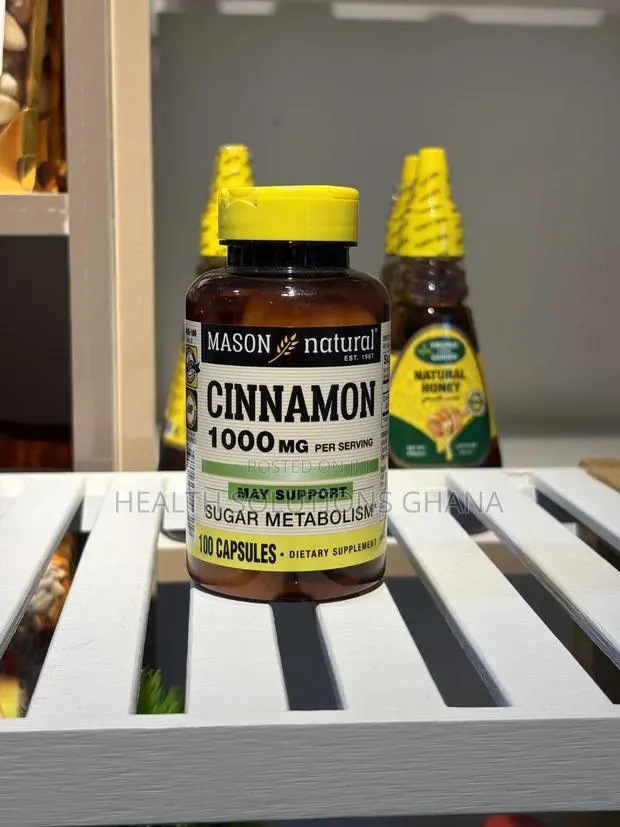 Mason Natural Cinnamon for Blood Sugar Antioxidant Support · Photo 1