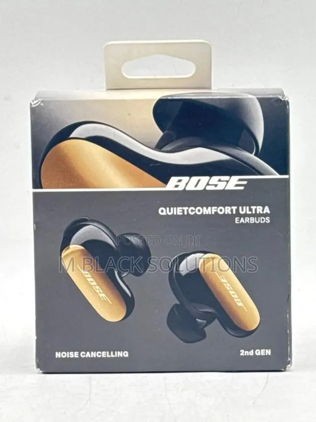 Bose Quite Comfort Ultra Earbuds Gen 2 Black/Gold · Photo 1