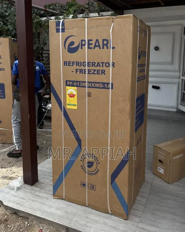 Check Out Affordable Pearl Side by Side Electric Refrigerator(Gray) · Photo 1