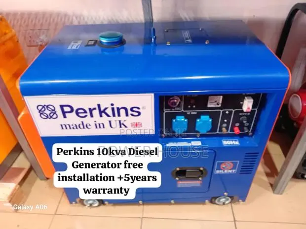 Green Power Perkins Diesel Generator 10kva Silent · Photo 1