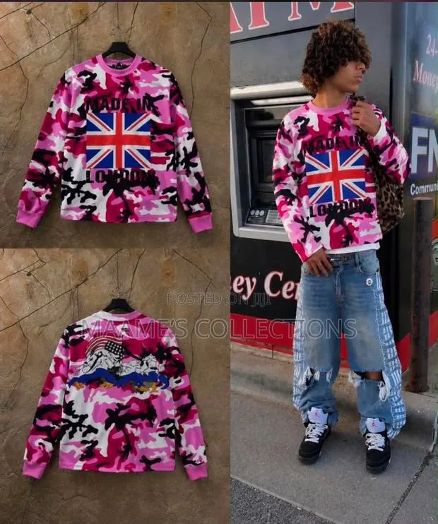 Men’s Trendy Sweatshirts Layered Long Sleeve Shirts/ Tops · Photo 1