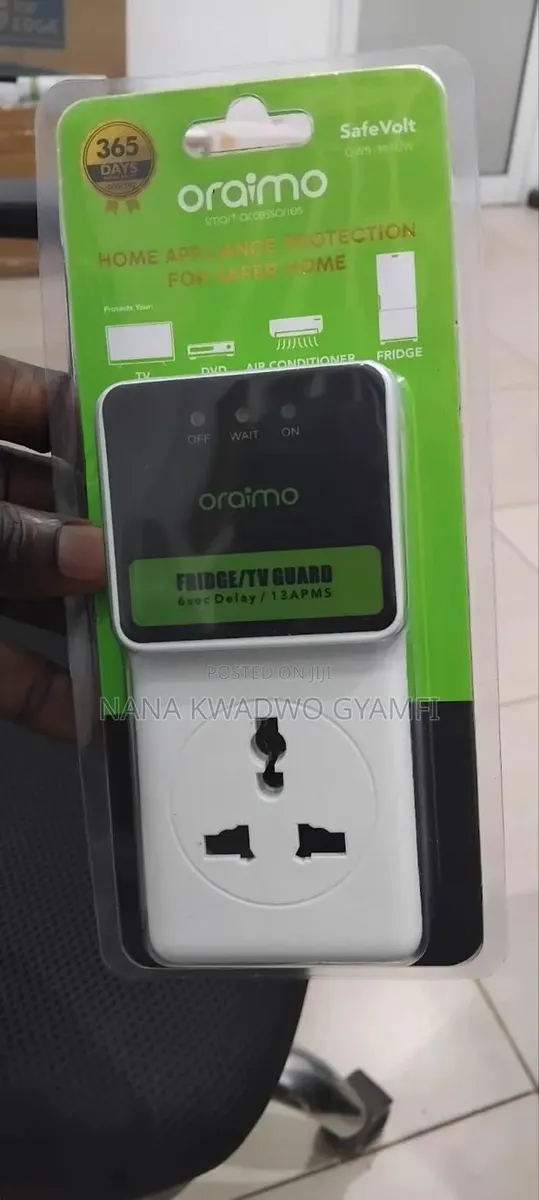 Oraimo SafeVolt OWS-301UW Fridge/TV Guard for Sale. · Photo 1