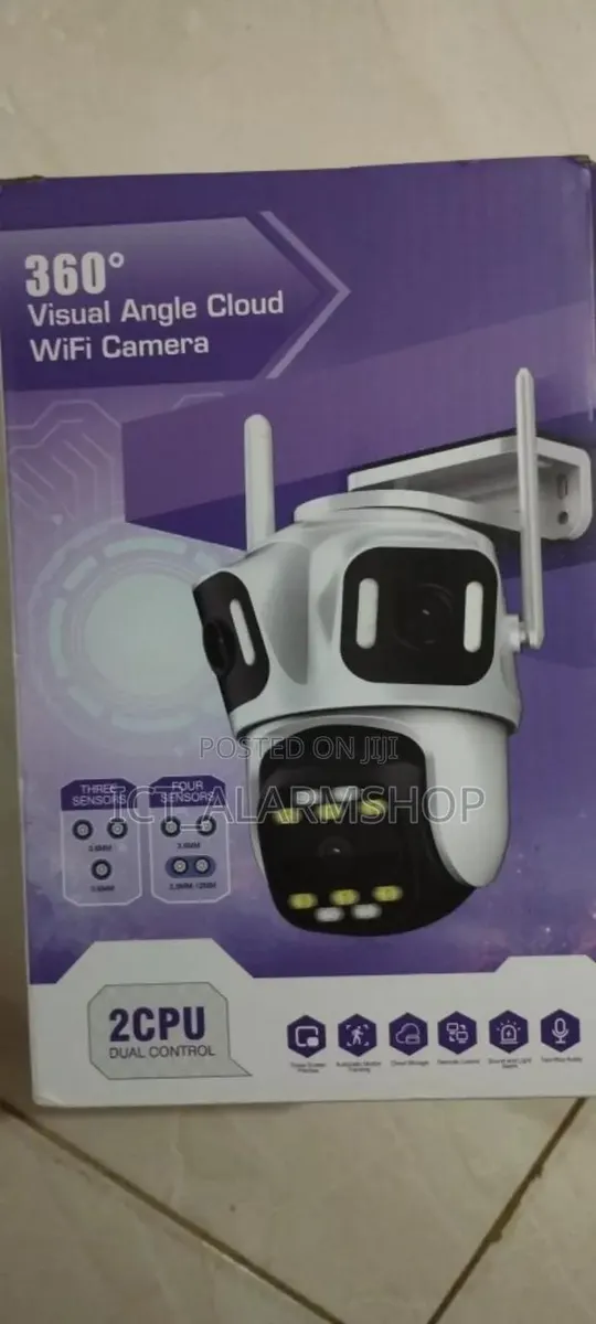 3 Lens CCTV PTZ Iscee Camera · Photo 1