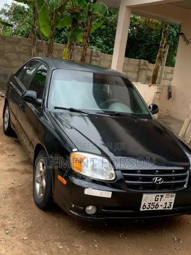 Hyundai Accent 1.6 CDX Automatic 2003 Black · Photo 1