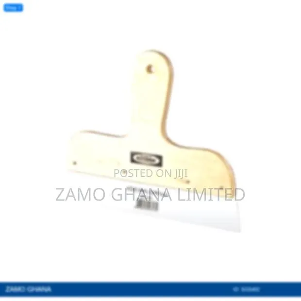 Curved Handle Putty Knife 25cm - Sgs402 · Photo 1
