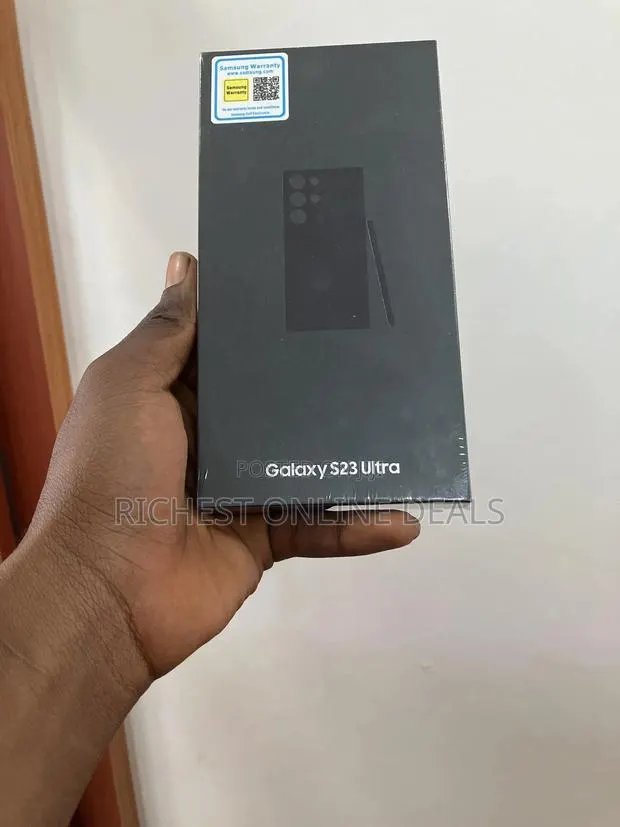 New Samsung Galaxy S23 Ultra 256 GB Black