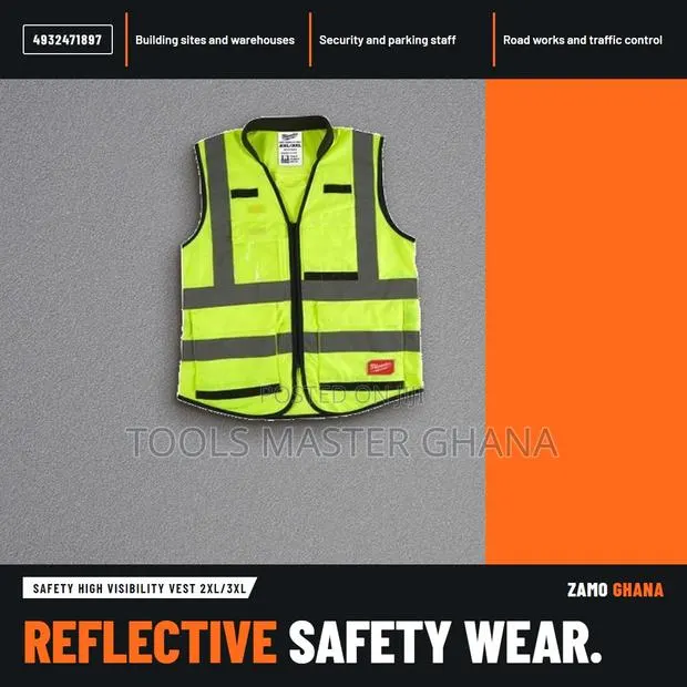 Safety High Visibility Vest 2Xl/3Xl - 4932471897 · Photo 1