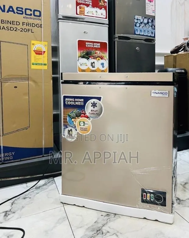 Get Nasco Single Door Chest Freezer(Nas-200fl)Gold,150liters · Photo 1