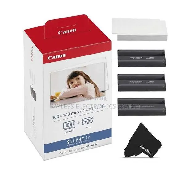 Canon Selphy CP1000 Paper and Ink Cartridge · Photo 1