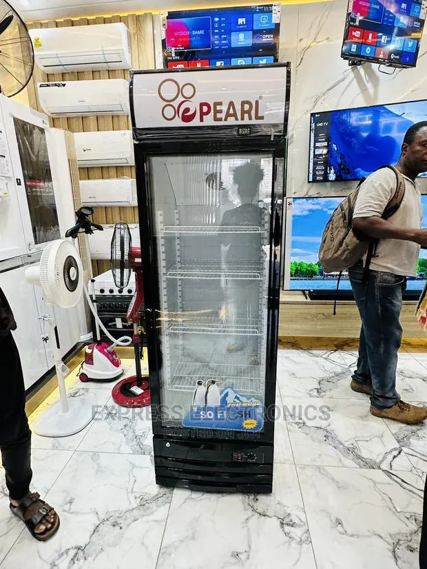 Sleek Durable Pearl Display Fridge PVC-37 · Photo 1