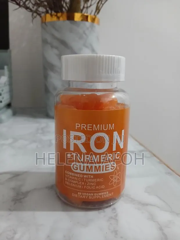 Iron Turmeric Dietary Supplement - 60 Gummies · Photo 1