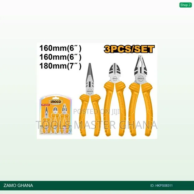 3pcs Pliers Set - Hkps08311 · Photo 1