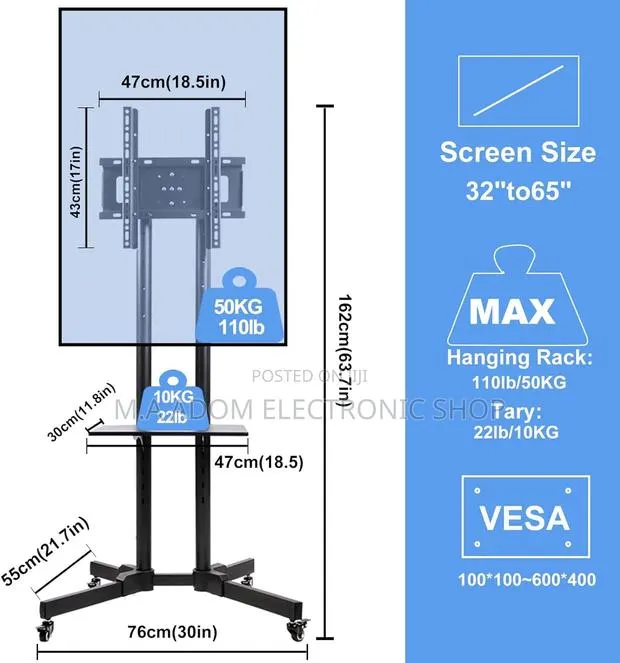 Tv Stand Suitable for Tv Between 32”-70” · Photo 1