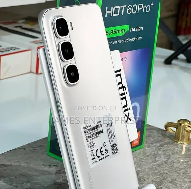 New Infinix Hot 60 Pro+ 256 GB White · Photo 1