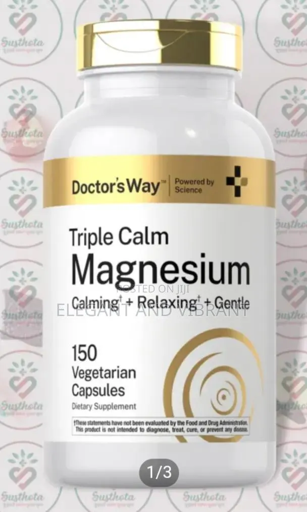 Magnesium 400mg,150caps With Citrate,Glycinate for Rest,Sleep Muscle · Photo 1