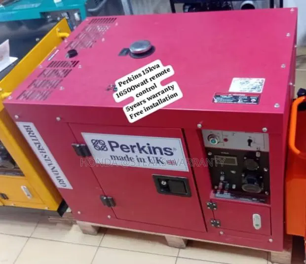 Standard Size Perkins 15kva 16500wax Diesel Generator Remote · Photo 1