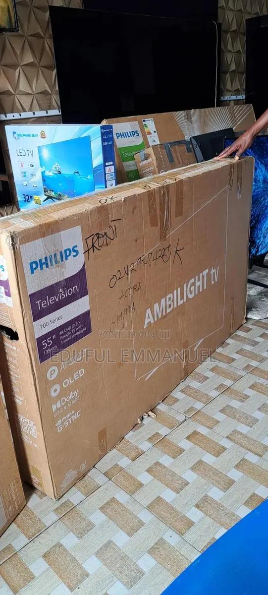 Philips 55" Oled Android Uhd Smart With Bowers Wilkins Soundbar · Photo 1