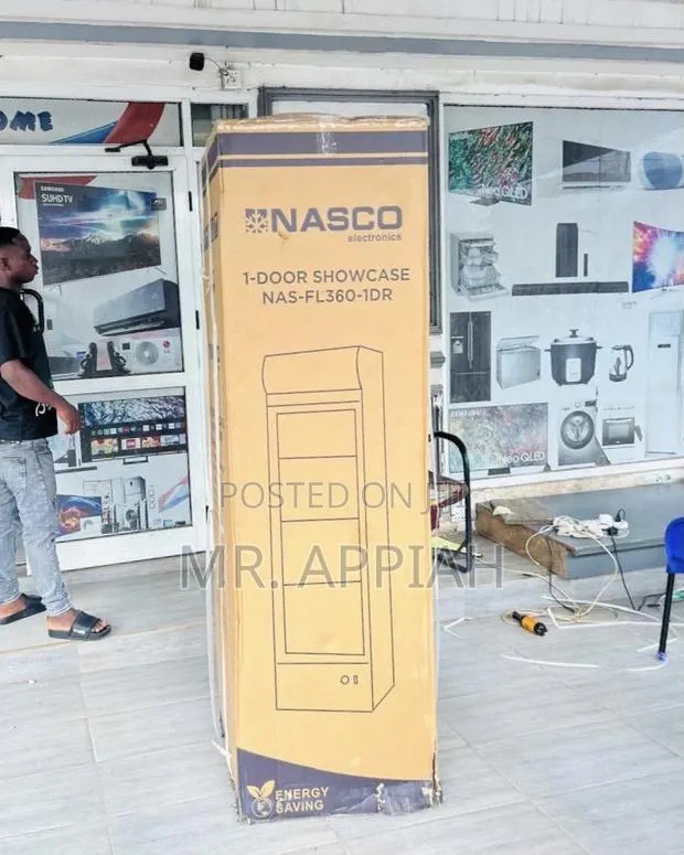 Get Nasco Nas-Fl360-1dr-1 1 Door Electric Fridge(Glass Door)Xx · Photo 1