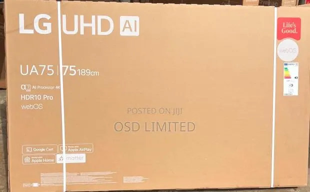 World Cup Promo Lg 75" Tv With Webos 25 Thinq A · Photo 1