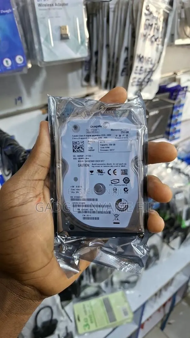 Seagate 250gb Laptop Hard Drive · Photo 1