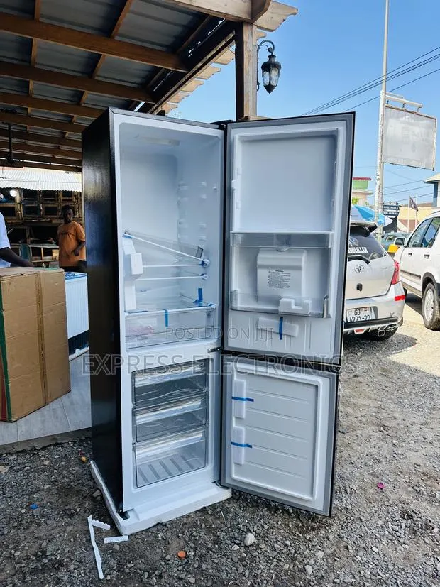 Grab the New Double Door Fridge Black Pf-370-13m Pearl · Photo 1