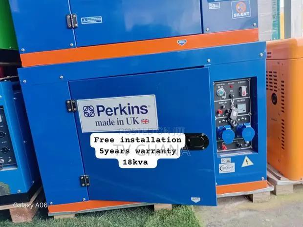 Authentic Perkins 18kva Generator – Durable Long-Lasting · Photo 1
