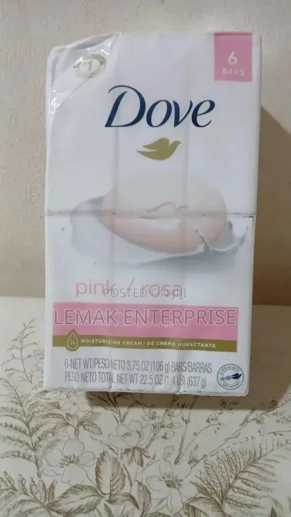 Dove Pink /Rosa Deep Moisture Soap 6 Bars · Photo 1