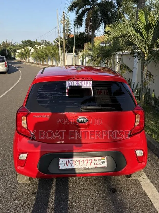 Kia Morning 2018 Red · Photo 1