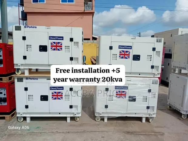 Diesel Fuelled 20kva Perkins Generator · Photo 1