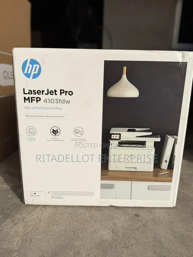 Hp Laserjet M4103fdw Printer · Photo 1
