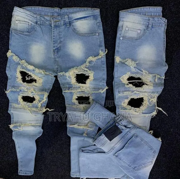 New Original Quality Men's Classic Denim Jeans Trousers · Photo 1