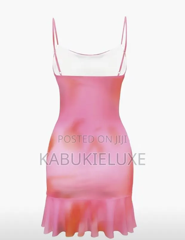 Pink Ruched Bodycon Mini Dress · Photo 2