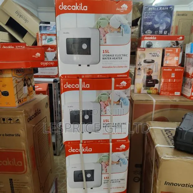 Founders Day Promo on Our Firm 15L Storage 1500W Electric Water Heater · Photo 1