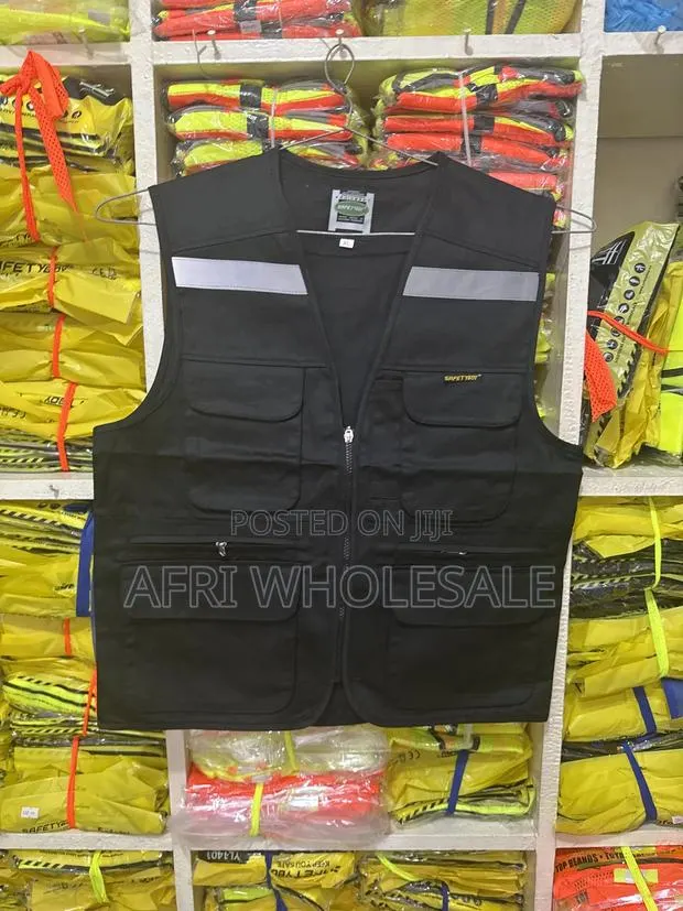 Reflective Media Vest Cameraman Photography Pockets · Photo 1