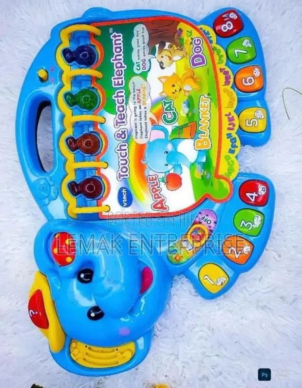 Vtech Touch and Teach Elephant · Photo 1