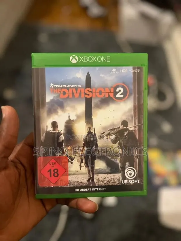 Tom Clancy Division 2 Cd for Xbox One · Photo 1