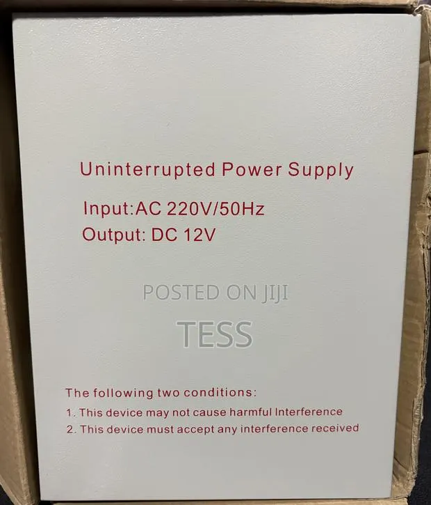 Access Control Power Supply With Battery 7ah · Photo 1