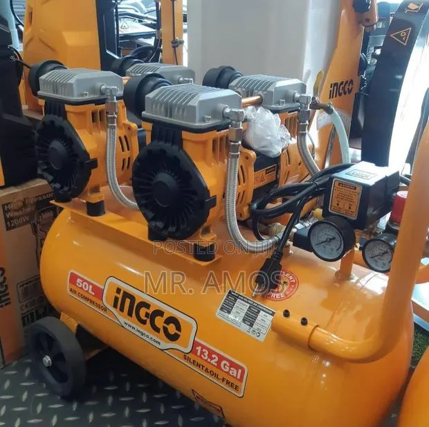 50 Litre Aircompressor With 1200w Oil-Free Electric Motor - Acs112501 · Photo 1