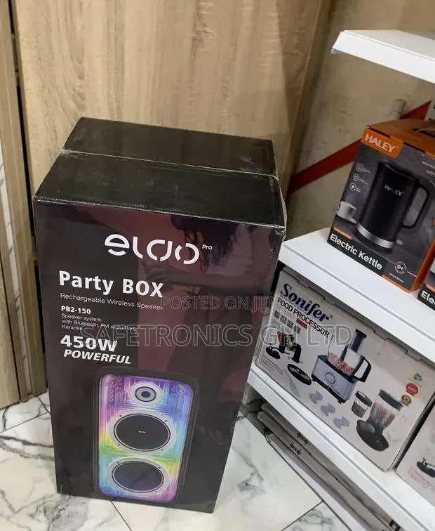 Original Eldo Pro Pb2-150 Bluetooth 450 Watts Speaker · Photo 1