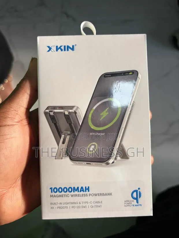 XKin 10,000 mAh Magnetic Wireless Powerbank · Photo 1