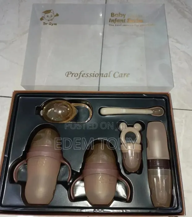 Dr Gym Silicone Baby Feeding Bottle Set · Photo 1