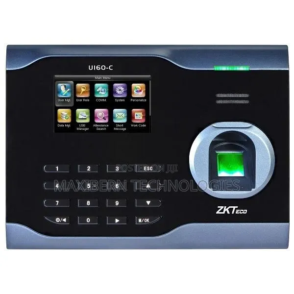ZKTeco U160-C Fingerprint and Password Attendance Terminal · Photo 1