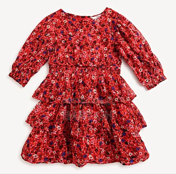 Floral Long-Sleeved Dress From M S · Photo 1