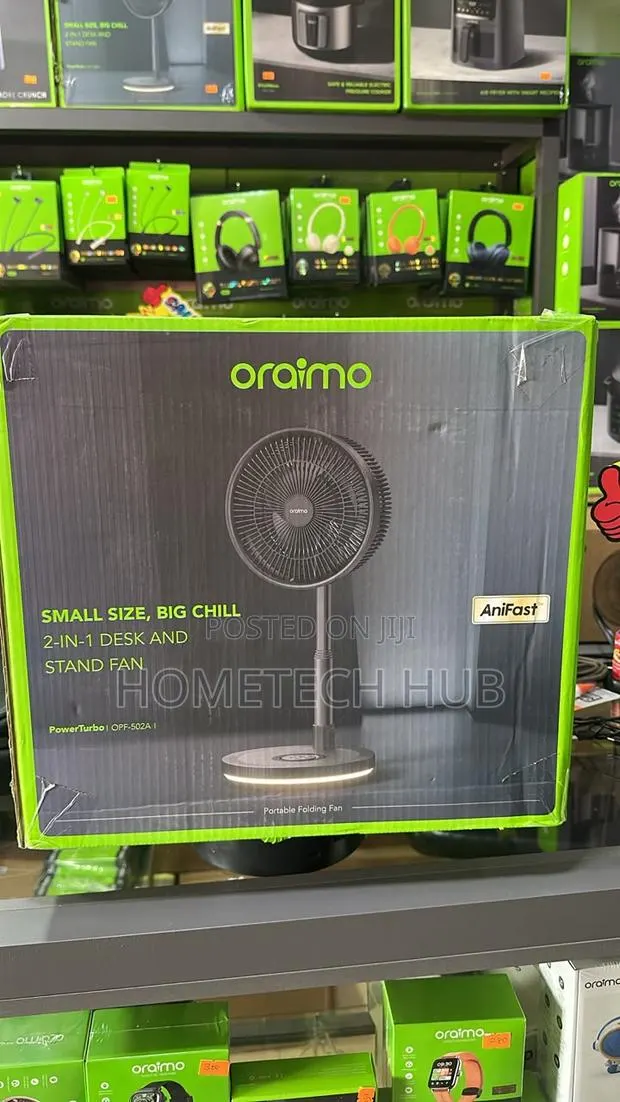 Oraimo Power Turbo Portable Folding Fan · Photo 1