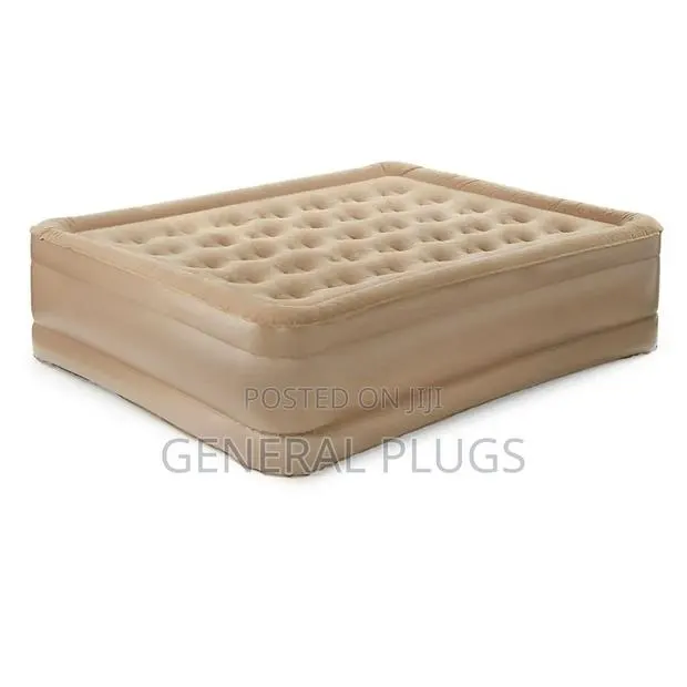 Strong Support Automatic Pumping Double Air Mattress · Photo 1