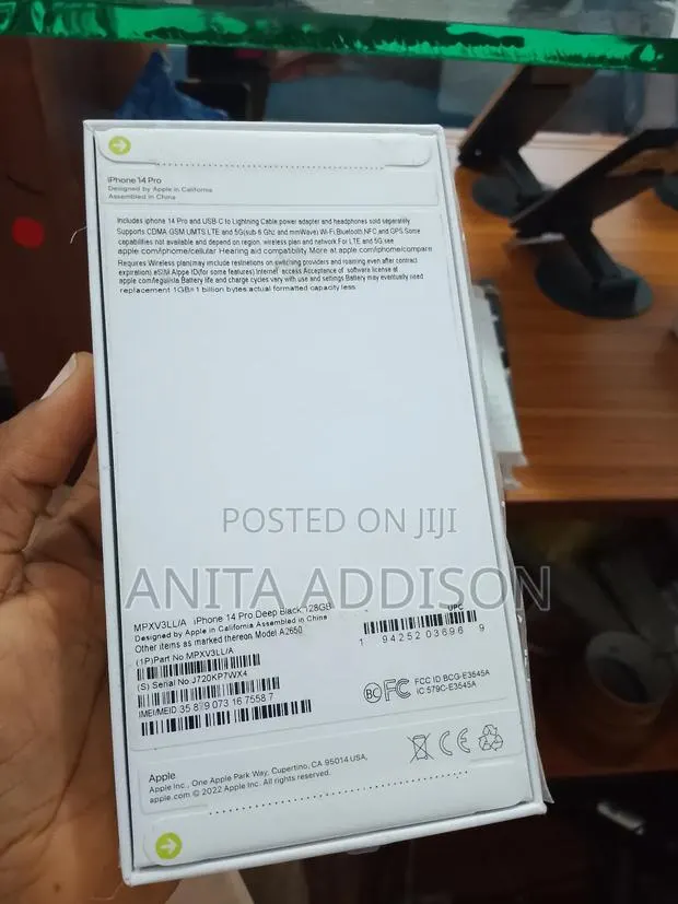New Apple iPhone 14 Pro 128 GB Black · Photo 1