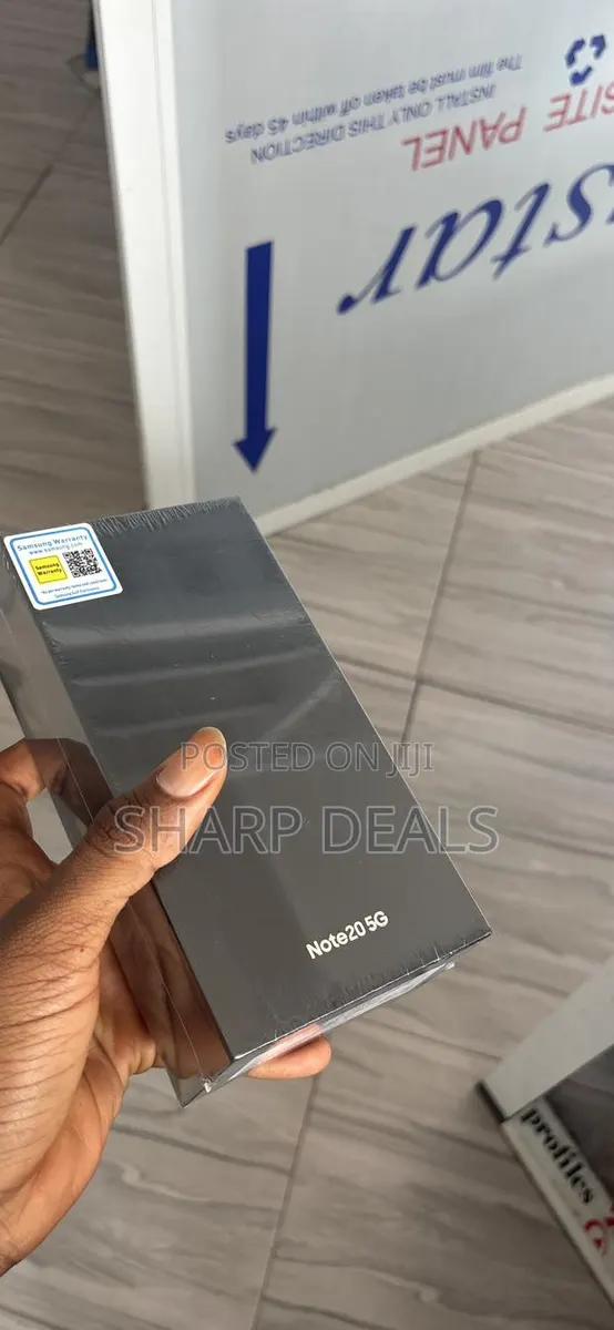 New Samsung Galaxy Note 20 5G 256 GB Black · Photo 1