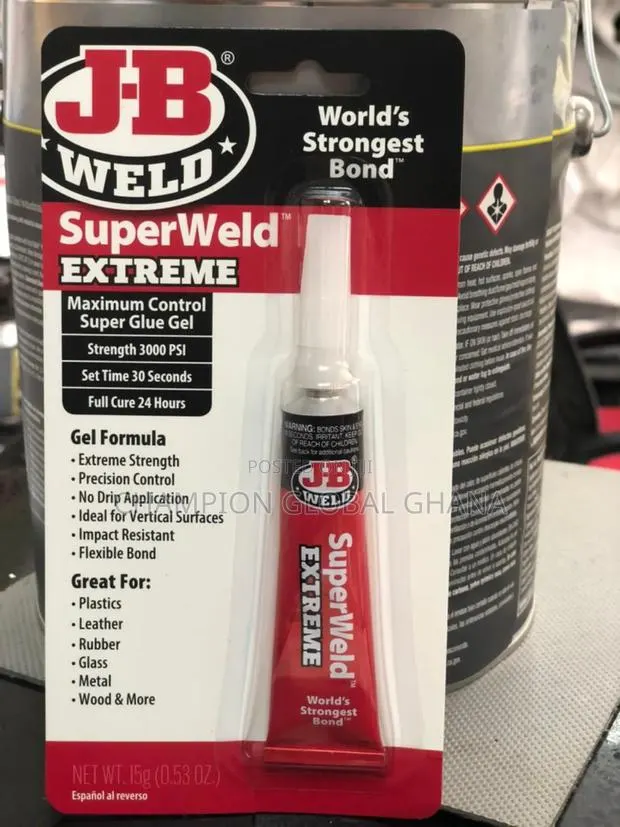 Superweld Extreme Maximum Control Super Glue Gel · Photo 1