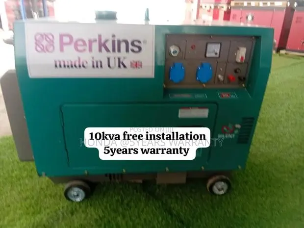 Fully Automatic Gen Perkins 10kva 13000watt Diesel Generator · Photo 1