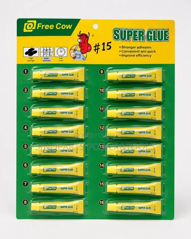 Super Glue 16pcs Wholesale Pack Strong Multi Purpose Adhesive · Photo 1